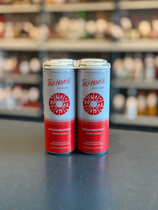 TALKHOUSE CRANBERRY VODKA SODA