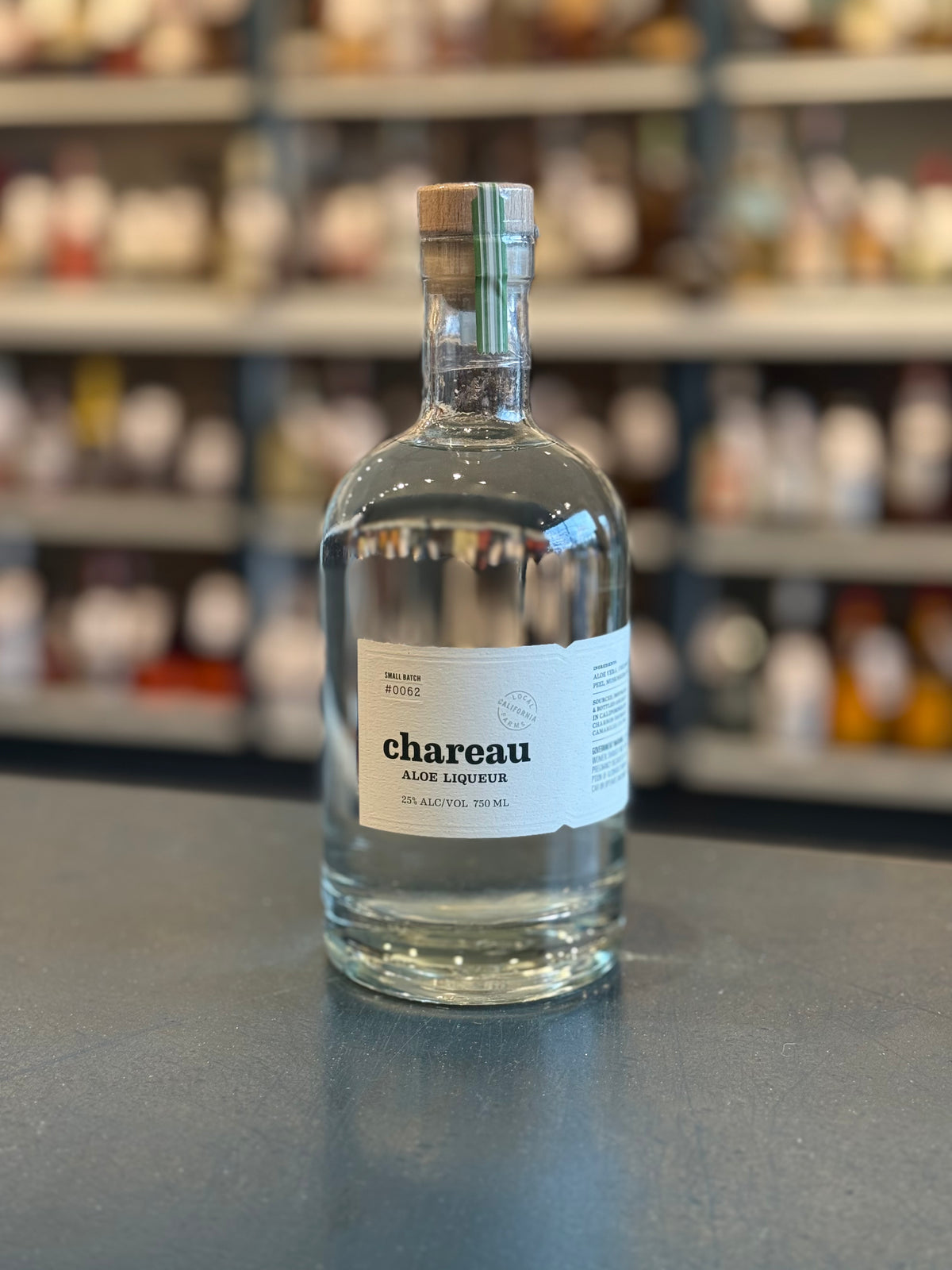 CHAREAU ALOE LIQUEUR BATCH 0062, CALIFORNIA — Bogey's Bottled Goods