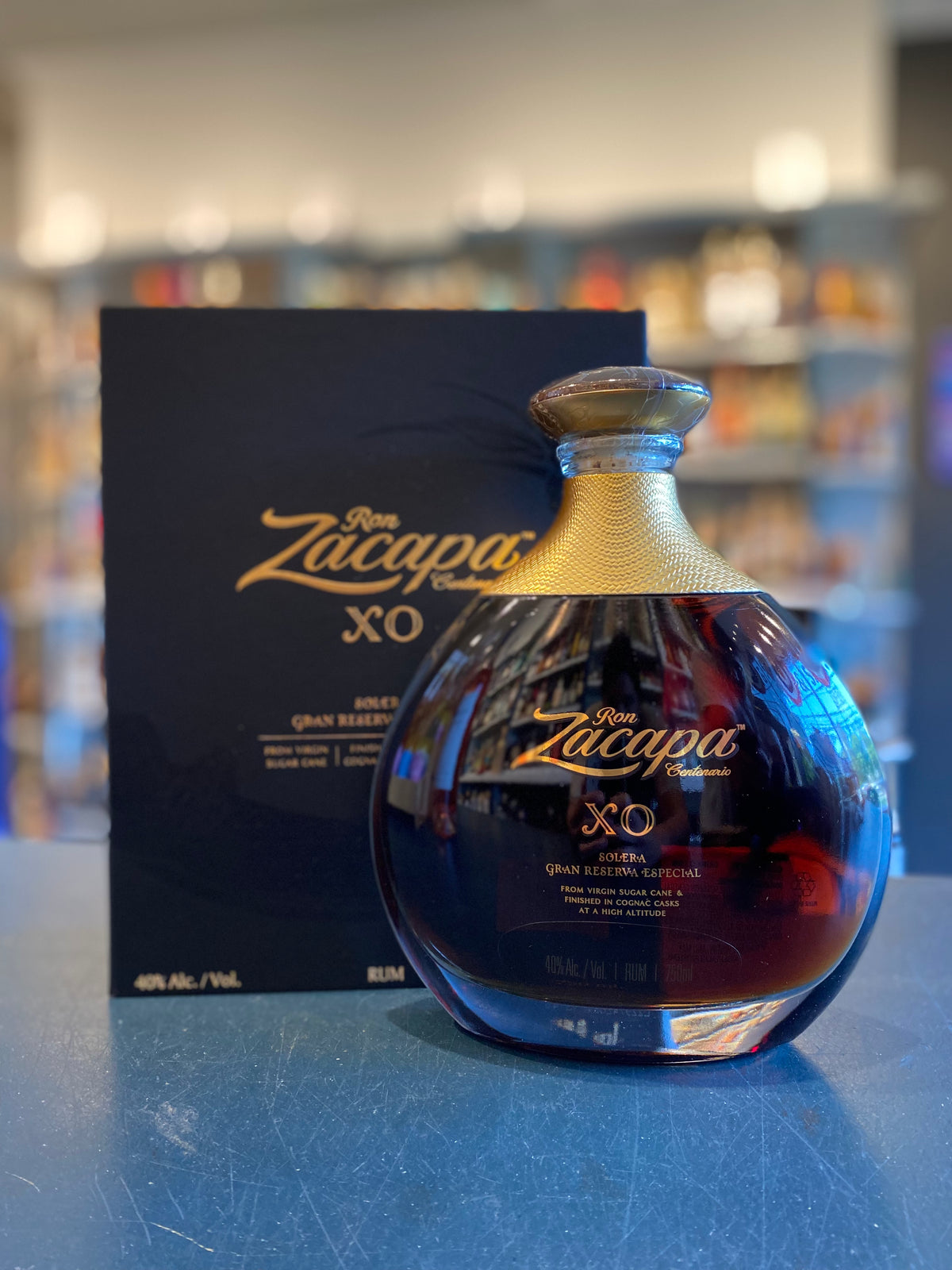 RON ZACAPA CENTENARIO XO RUM — Bogey's Bottled Goods