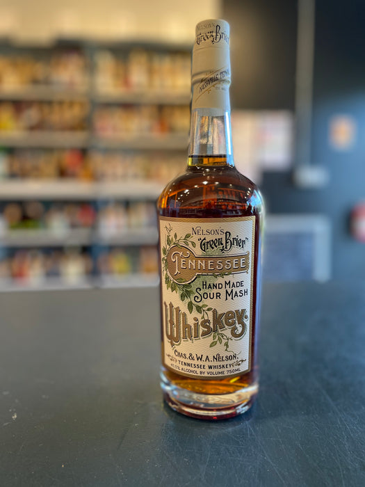 NELSON'S 'GREEN BRIER' TENNESSEE SOUR MASH WHISKEY