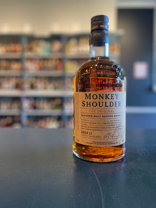 MONKEY SHOULDER 'BATCH 27' BLENDED MALT SCOTCH WHISKY — Bogey's Bottled  Goods