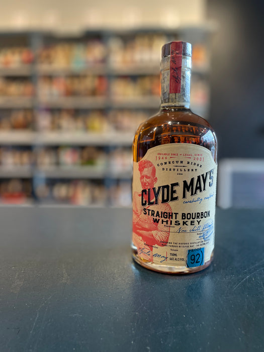CLYDE MAY'S STRAIGHT BOURBON WHISKEY