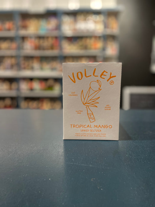 VOLLEY TROPICAL MANGO SPIKED SELTZER