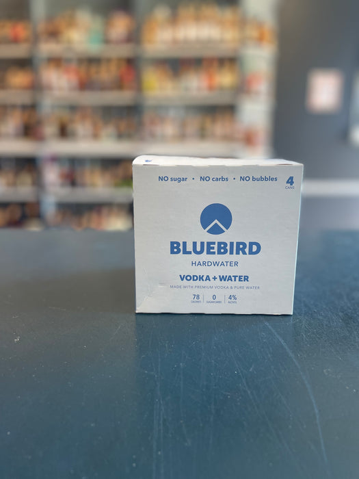 BLUEBIRD HARDWATER VODKA + WATER